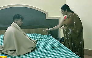 Indian Bengali stepmom hot rough sex with legal age teenager son! with clear audio