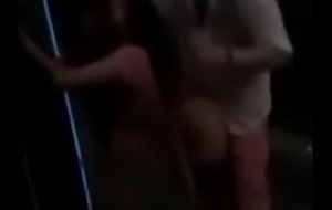 Chinese girl runs into white guy outside, she gets drilled and creampied