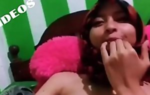 Verification video  jerking with fingers and licking the ray Indonesia