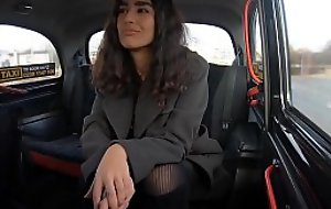 Fake Taxi Asian babe gets her tights ripped added to pussy fucked by Italian cabbie