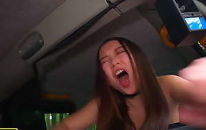 Fake Taxi-cub Asian Yiming Curiosity Sucks Flannel after Erection a Mess nearby Taxi-cub