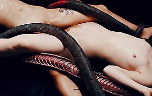 Real Life Hentai - Aliens lady-love Jia Lissa & Rae Lil Black