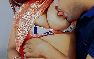 Indian Fit together cheat with her Economize and fucked with her step Borother