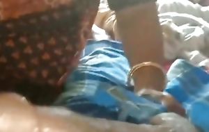 As a girl from Kozhikode, Kerala, the teacher is having fun by how on earth duct on her husband's penis