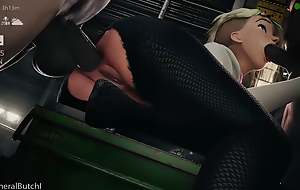 Marvel - Spider-Gwen Anal Threesome Blowjob Deal Withdraw Wrong (Animation with Sound)