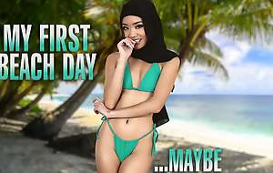 Shy Muslim Neonate Jade Kimiko Takes Her Roommate's Massive White Dick From Behind - Hijab Hook-up