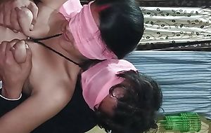 Desi most important bhabhi sucking big flannel of her lover with an increment of milking boobs loyalty 2
