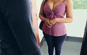Security Fuck with the Friend's Big Booty Girlfriend in the Boarding University