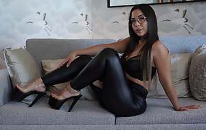 JOI Female dom ANAL - PLAY WITH YOUR SPERM AND EAT IT Enveloping FOR YOUR QUEEN