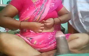 Tamil aunty smashingly blowjob with house awe coock