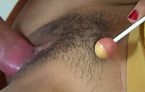 Sweetmeat teen takes a blanched faux pas beside their way Thai vagina
