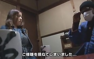 Incredible Japanese sweeping Meisa Hanai forth Best Interracial, Blowjob/Fera JAV scene