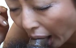 Asia mature can't live deficient in cum in her mouth (compilation 4)