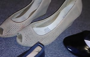 Stolen high-heeled slippers flats inserts missing my Gonzo oriental neighbor (Veronica)