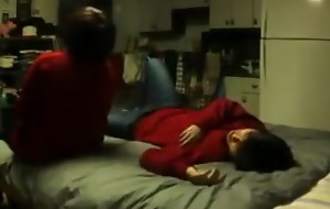 University dormitory spy camera catches AWESOME sex
