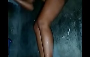 Telugu non-specific bathing and showing boobs