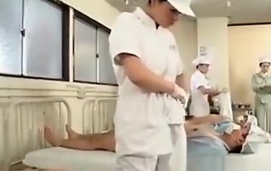 Japanese Nurses Get Vulpine Hairy Twats Drilled In Array Sex
