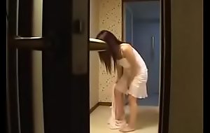 Sexy Japanese Oriental Dam Copulates in the air Young Lassie