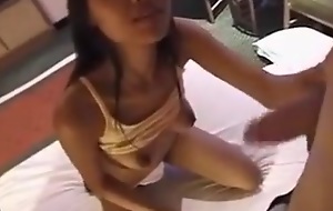 Slender dark skin girl in Thailand loves sex for cash