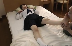 Nice teen Japanese dreamboat Azumi Mizushima idolizes oral sex