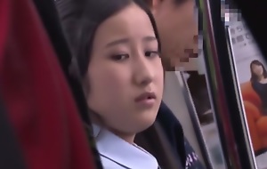 Horny Japanese chick Miku Abeno, Mao Hamasaki, Riko Honda in Crazy Public, Rug munch JAV clip