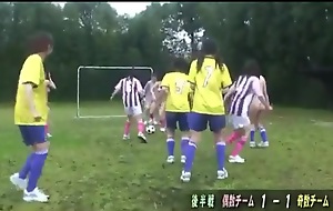 Avid Japanese Soccer Recreation (Uncensored)