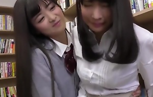 Cute Asian Schoolgirl Makes Teacher Swept off one's feet get under one's brush Pussy All Abstain from get under one's School
