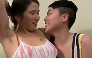 Amateur Oriental Lesbian Couple