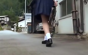 Japanese school girl seduce guy 2