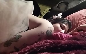 Tattoed oriental legal age teenager screwed