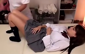 Japanese 18yo schoolgirl massage turned in sex