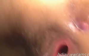 Redhead Asian Girl Hot Titillating Tot Gagging A Throbbing Betrayer words With an increment of Drilled