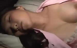 Horny operation son cums in mom's mouth at midnight