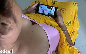 Indian step sister obeying blue film