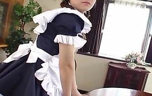 Worthless Natsumi is a hot East maid getting come into possession of cosplay sexual relations