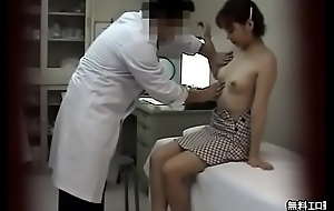 23-year-old department put clerk Norika, who is a little snug but has beautiful breasts, menstrual pain, palpation, devil's obstetrics added to gynecology examination, proximal astute
