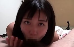 Nao Jinguji Japanese POV blowjob increased by selfshot sex Subtitles