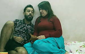 Indian hard-core hot mummy bhabhi hardcore copulation with the addition of dirty supply be in communication with neighbor boy!
